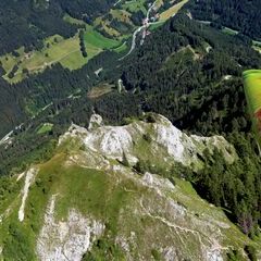Flugwegposition um 13:02:30: Aufgenommen in der Nähe von Gemeinde Hohentauern, 8785, Österreich in 1977 Meter